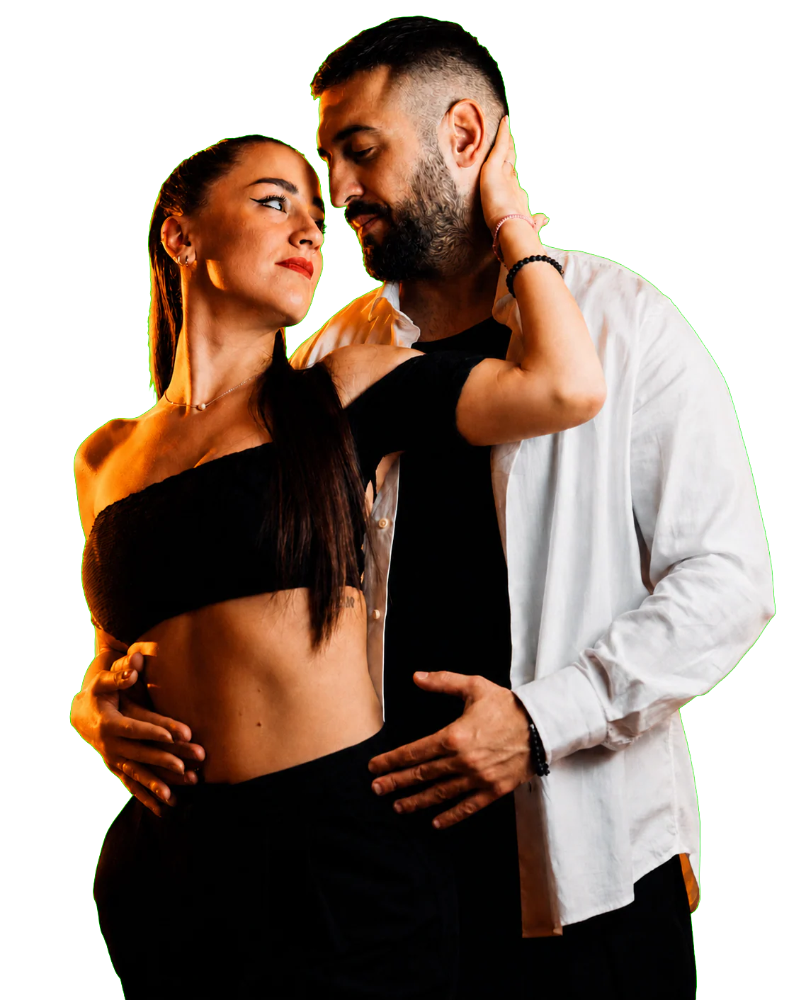 Matteo e Irene ballano bachata