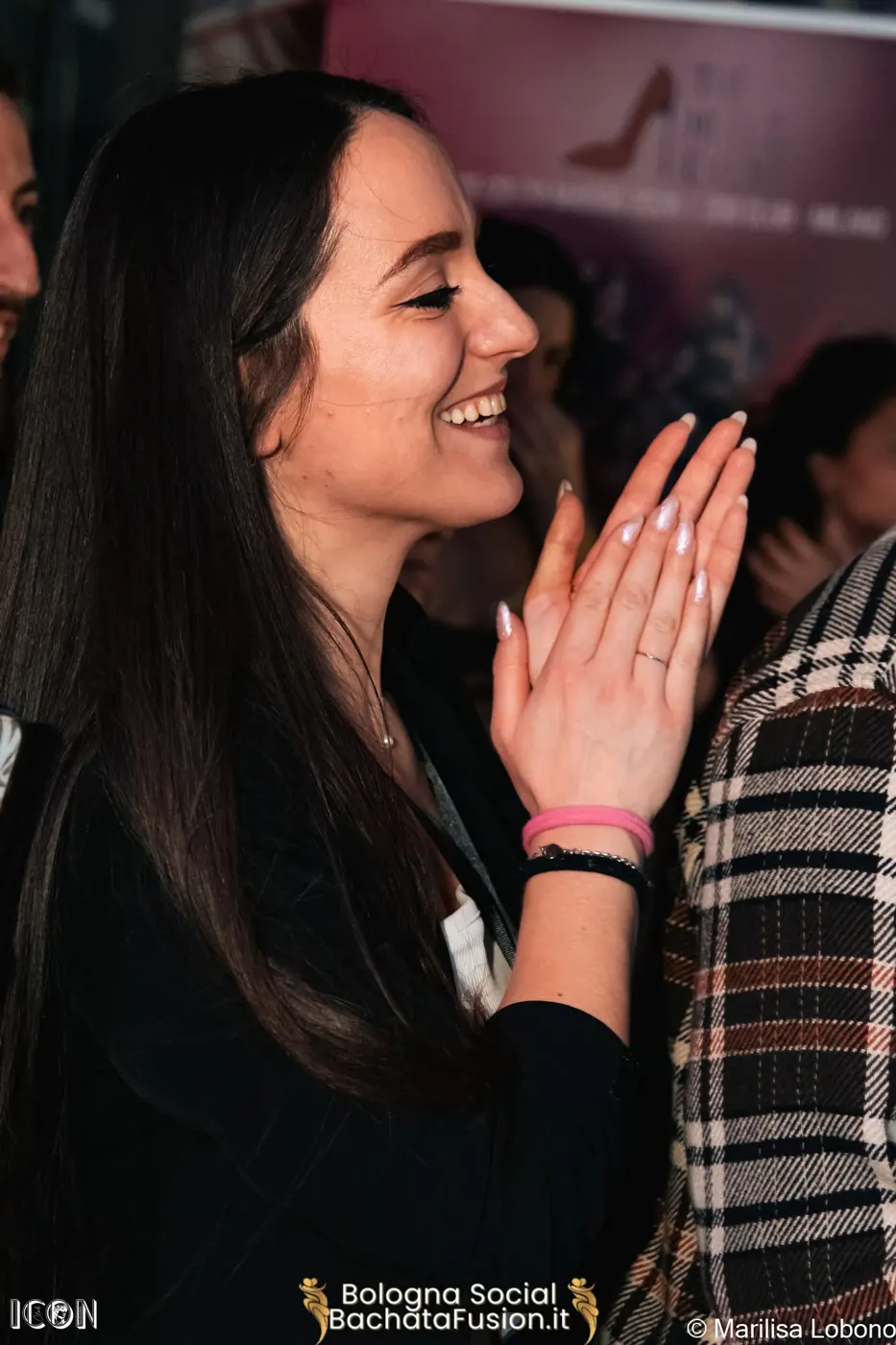 Bologna Social, prima edizione: ragazza che applaude