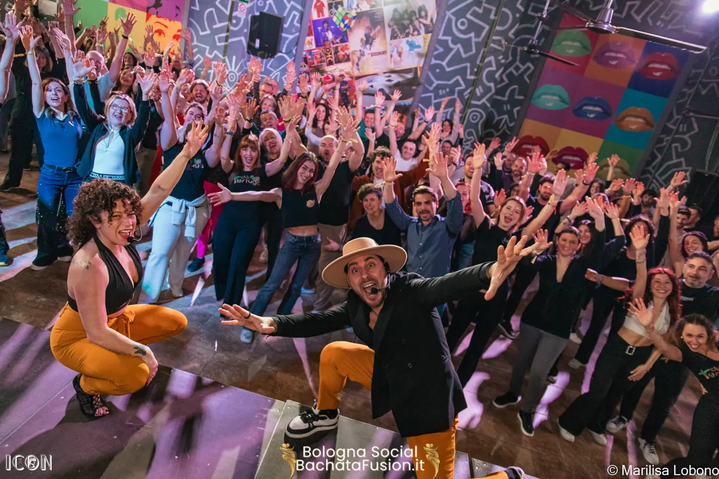 Bologna Social, prima edizione: gruppo che festeggia